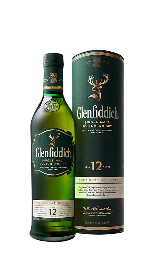 Glenfiddich Single Malt 12YO - 0.5 L : Glenfiddich Single Malt 12YO