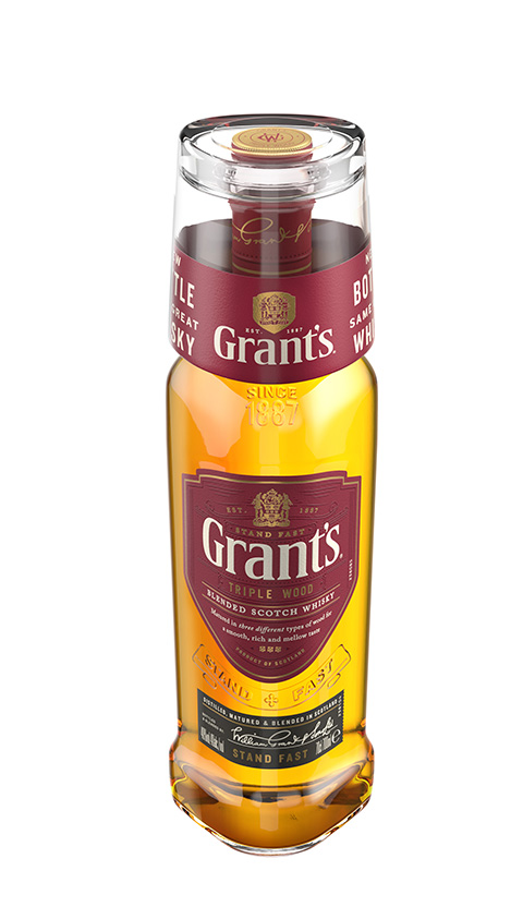 Grant'S Triple Wood ar glāzi