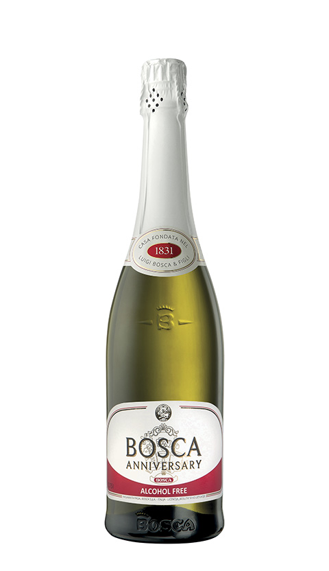 Bosca Anniversary white Alcohol Free semi-dry