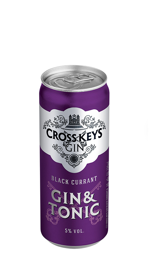 Cross Keys Gin Black Currant & Tonic CAN