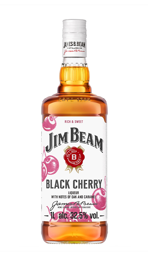 Jim Beam Black Cherry - 1.0 L : Jim Beam Black Cherry
